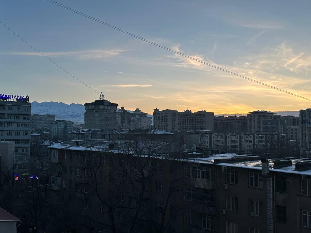 1-Room Apart. 21 On Usenbaeva 52 Near Eurasia Shopping Center Bishkek Exterior photo