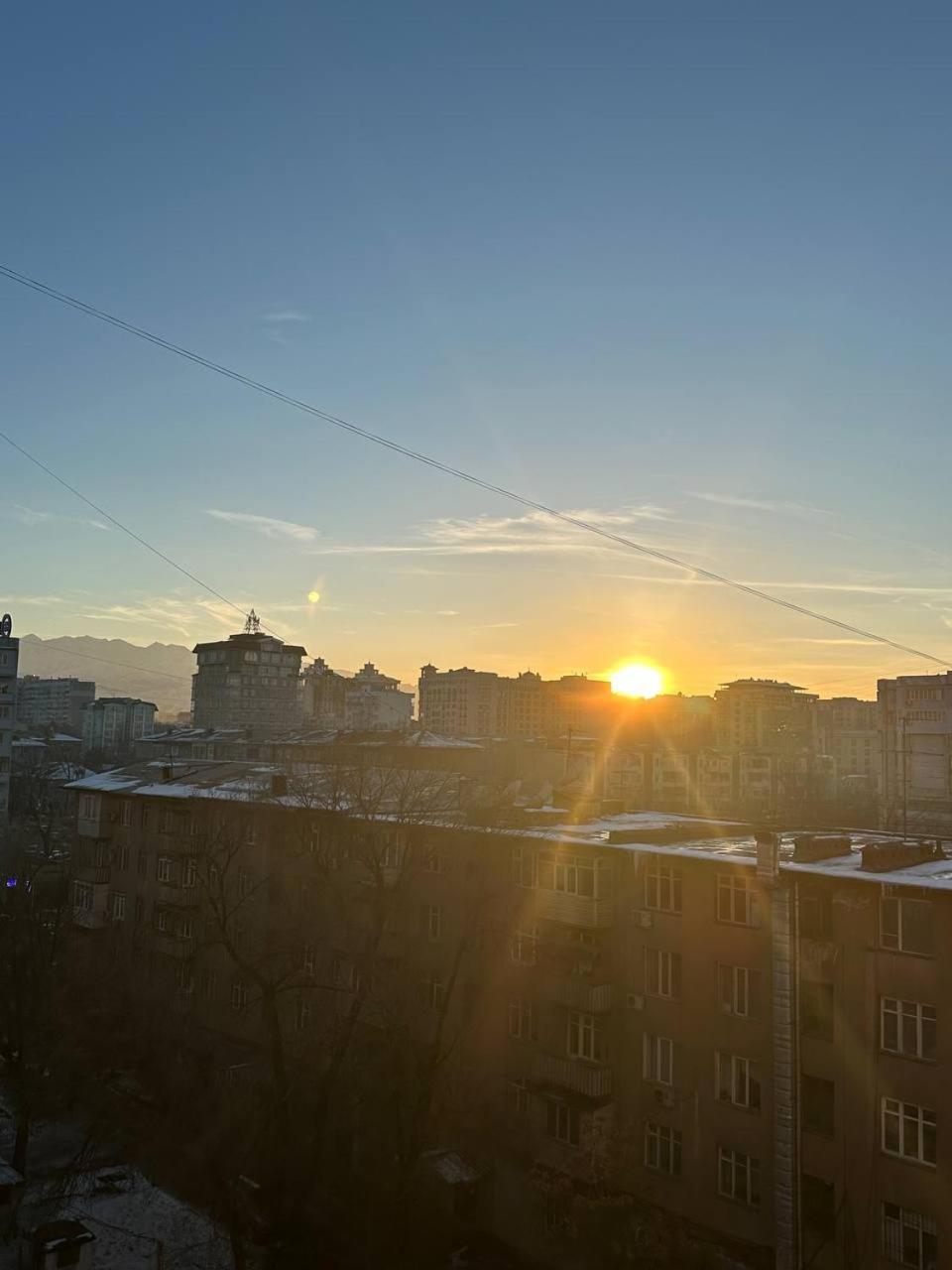 1-Room Apart. 21 On Usenbaeva 52 Near Eurasia Shopping Center Bishkek Exterior photo